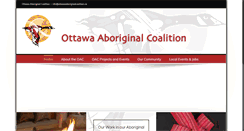 Desktop Screenshot of ottawaaboriginalcoalition.ca